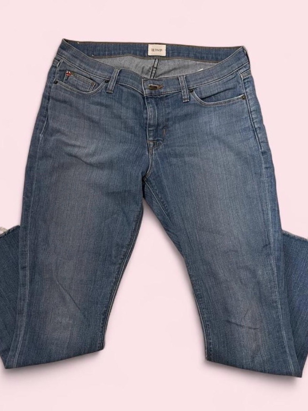 Hudson “Ankle Krista” Women's Medium Blue Straight-Leg Jeans in size 29